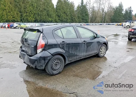 2015 Toyota Prius C Two from USA, damaged, VIN JTDKDTB34F1112275